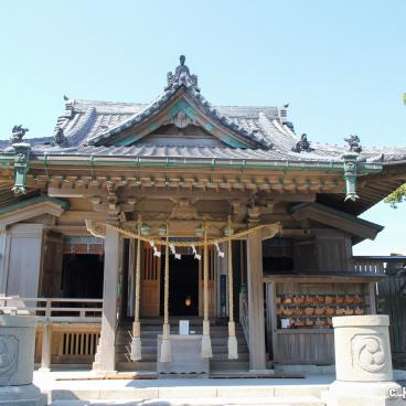 Hayama, Main pavilion of Morito-daimyojin shrine
