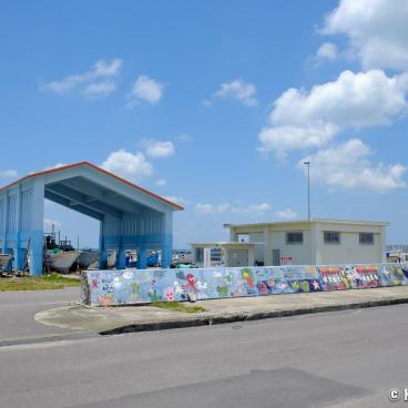 Misakicho area on Ishigaki Island, Port and ferry pier 4