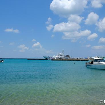 Misakicho area on Ishigaki Island, Port and ferry pier 3