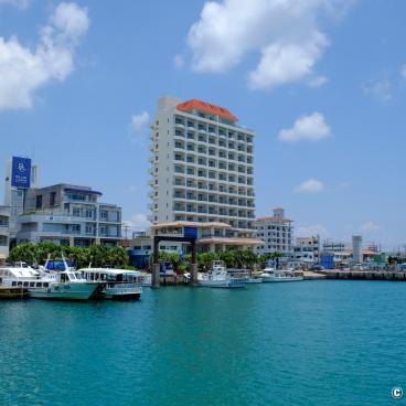 Misakicho area on Ishigaki Island, Port and ferry pier 2