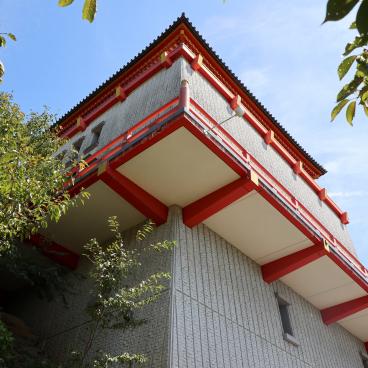 Kimii-dera temple in Wakayama, Dai Kannon Bosatsu pavilion