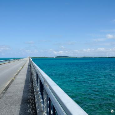 Miyakojima (Okinawa), Ikema Bridge in the north-west of the island