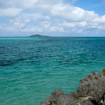 Miyakojima (Okinawa), Nishihenna Cape in the north-west of the island