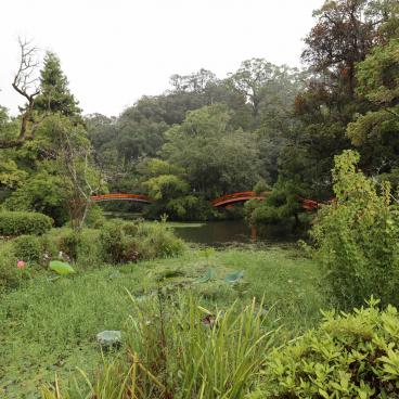 Usa Hachiman-gu shrine, Outer garden