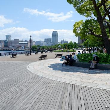 Yokosuka, Verny Park in spring