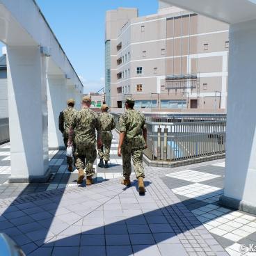 Yokosuka, U.S. Navy members 