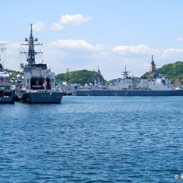 Yokosuka, Navy battleships from Verny Park