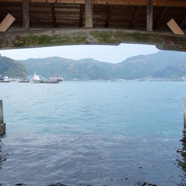 Ine (Kyoto), Boat shed inside a funaya house 2