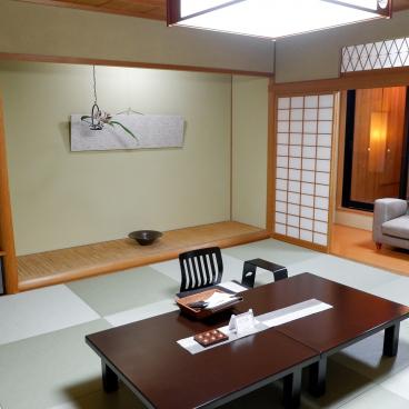 A room at Matsuya Sensen in Awara Onsen (Fukui)