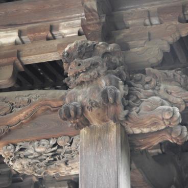 Myohon-ji (Kamakura), Detail of the sculptures