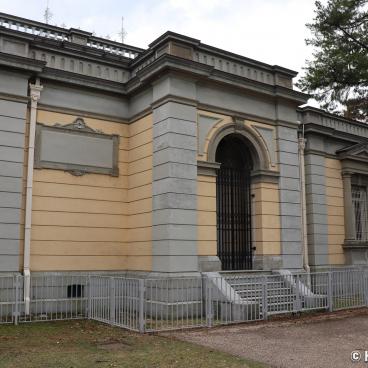 Nara National Museum, Western style architecture building of the Nara Buddhist Sculpture Hall