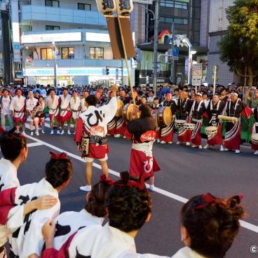 Koenji Awa-Odori (Tokyo), Parade of Ren dancers groups 3