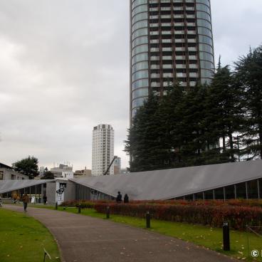 Tokyo Midtown (Akasaka), Midtown Garden alley and 21_21 Design Sight Museum 2