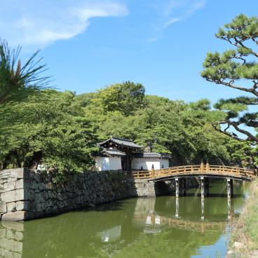 Wakayama Castle, Ichinobashi Bridge and Otemon Gate 2