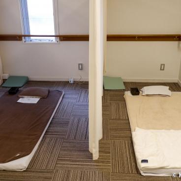 Consultation room in Japan Shiatsu College in Bunkyo ward (Tokyo)