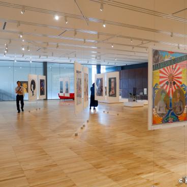 Toyama Prefectural Museum of Art and Design, Posters and designers' chairs exhibition