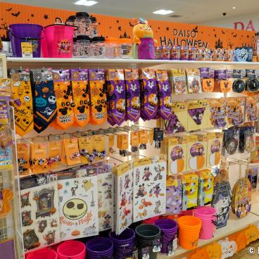 Halloween aisle in a Daiso store in Osaka 2