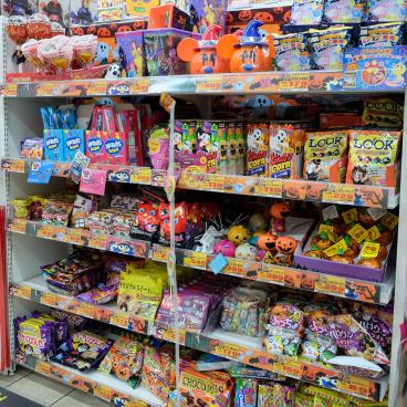 Japanese sweets for Halloween in Osaka