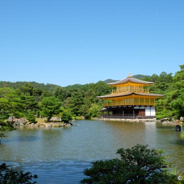Kinkaku-ji (Kyoto), The Golden Pavilion in October 2021 (after renovation of its gilding)