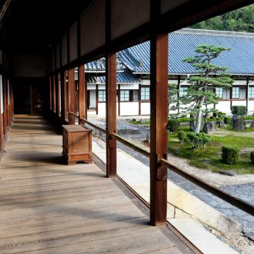 Kosho-ji (Uji), View on the monastery's garden 5