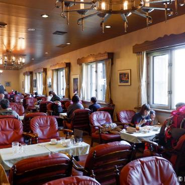 Murodo, Rindo tea room and café in Tateyama Hotel