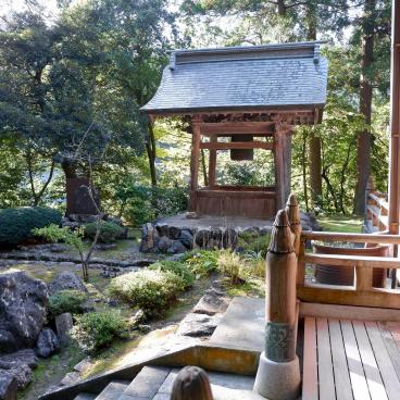 Eihei-ji (Fukui), View on the temple's garden