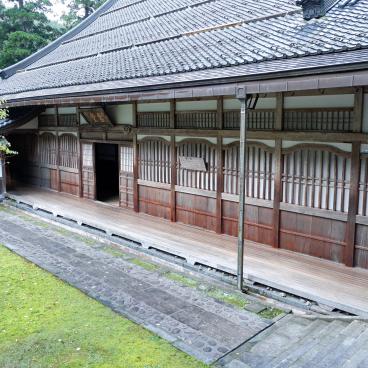 Eihei-ji (Fukui), View on a pavilion