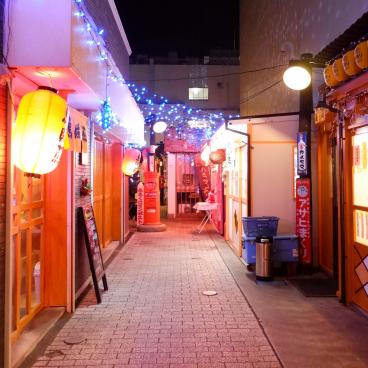 Hachinohe (Aomori), Yokocho alley for a drink in the evening