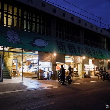 Hachinohe (Aomori), Mutsu-Minato fish market 2