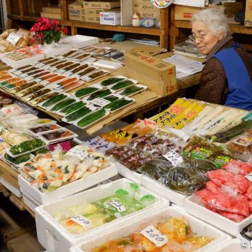 Hachinohe (Aomori), Mutsu-Minato fish market 3