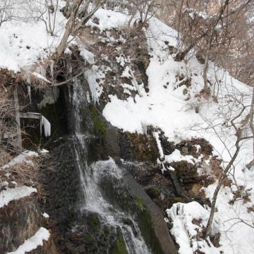 Kegon Falls (Nikko) in winter 2
