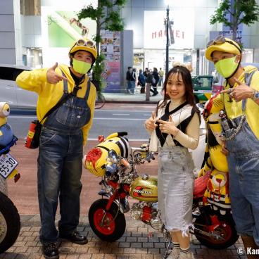 Shibuya (Tokyo), Minions cosplay for Halloween