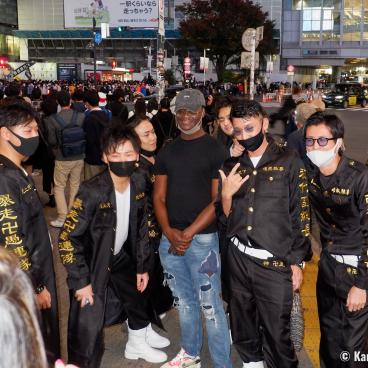 Shibuya (Tokyo), Tokyo Revengers cosplay for Halloween