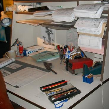 Suginami Animation Museum (Tokyo), Reconstitution of the animators' working studio 2