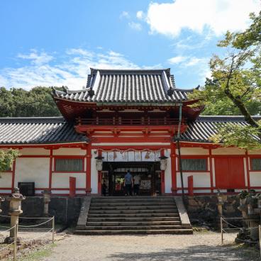 Tamukeyama Hachiman-gu, Main pavilion of the shrine