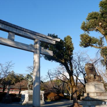 Fujisan Hongu Sengen Taisha, Torii gate at a secondary entrance
