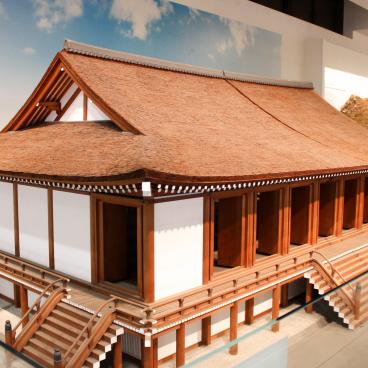 Heijo (Nara), Model scale displayed in one of the museums