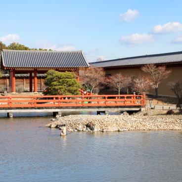 Heijo (Nara), Garden and Emperor's residence To-in 2