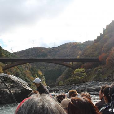 Hozugawa kudari (Kameoka), Cruise with a Japanese guide 2