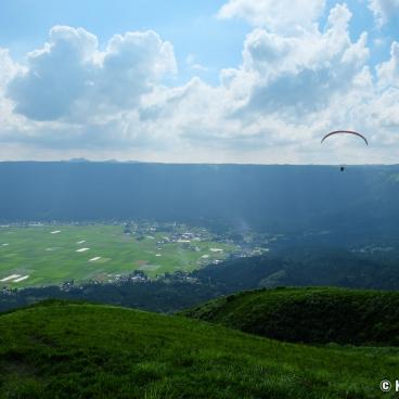 Daikanbo, View on the western side of the caldera
