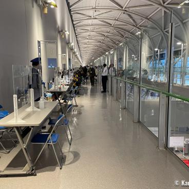 Quarantine in Japan during the Coronavirus pandemic, Controls and rules at arrival in KIX airport