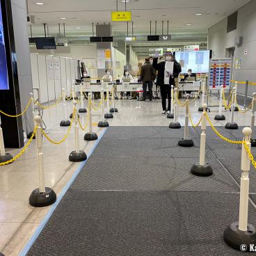Quarantine in Japan during the Coronavirus pandemic, Controls and rules at arrival in KIX airport 3