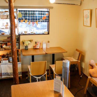 Naramachi District in Nara, Inside view of a restaurant