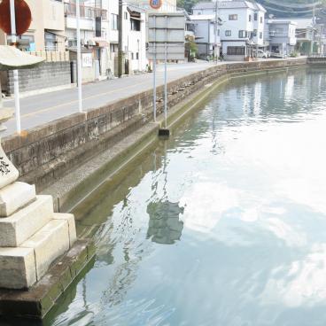 Takehara (Chugoku), Waterway near Honmachi-dori preserved district