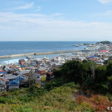 Awaji, Fishermen's village on the northern coast of the island