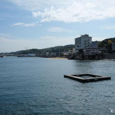Awaji, View on the island's northern coast from Michi-no-Eki Awaji