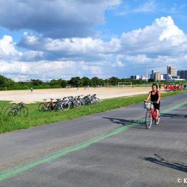 Arakawa Dote Banks (Tokyo), Cycling lane 2