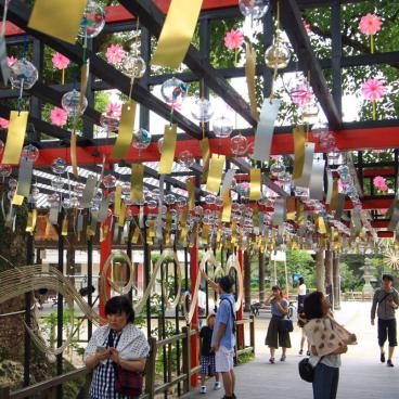 Dazaifu Tenman-gu, Furin Japanese chimes in the shrine's grounds