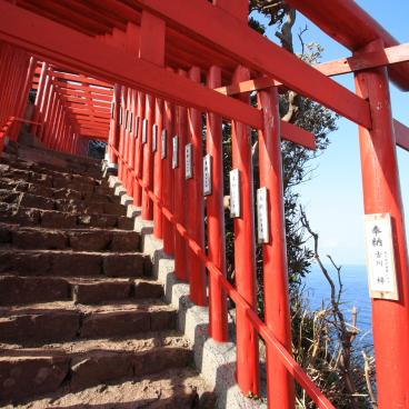 Motonosumi Inari Jinja (Chugoku), Torii gates tunnel 3