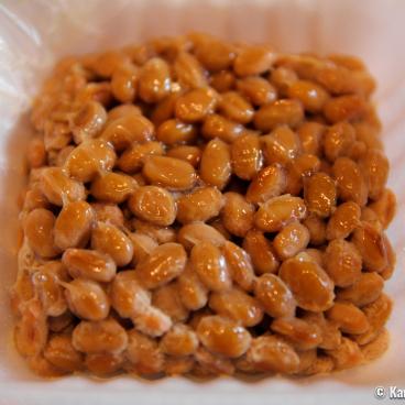 Plain natto in a pack